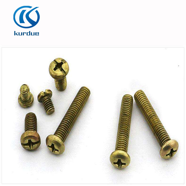 Round pan head machine screws