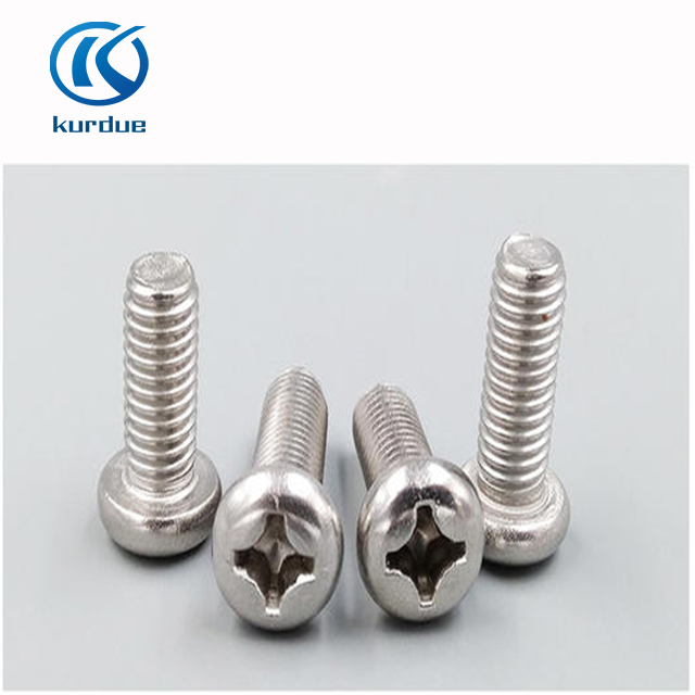 Round pan head machine screws