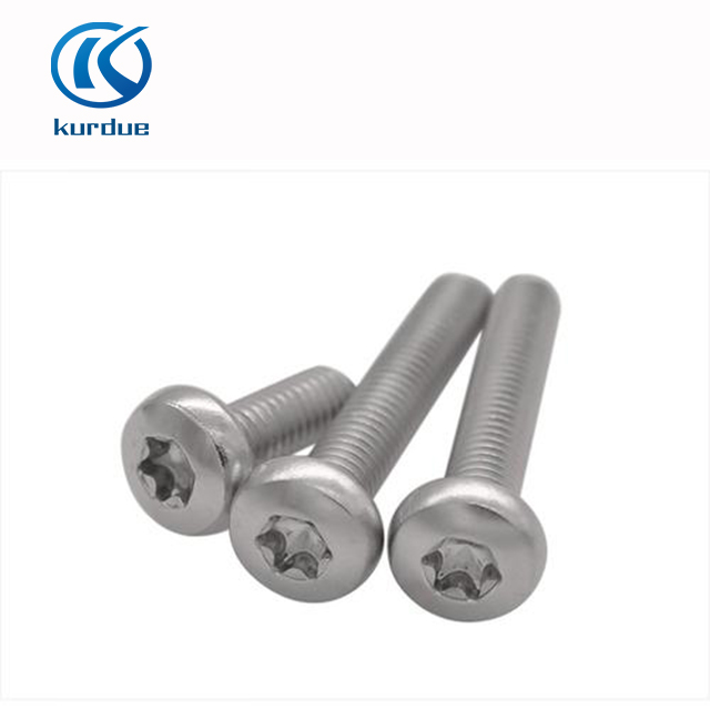 Round pan head machine screws