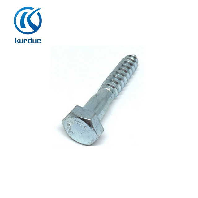 Metric hex head wood screws