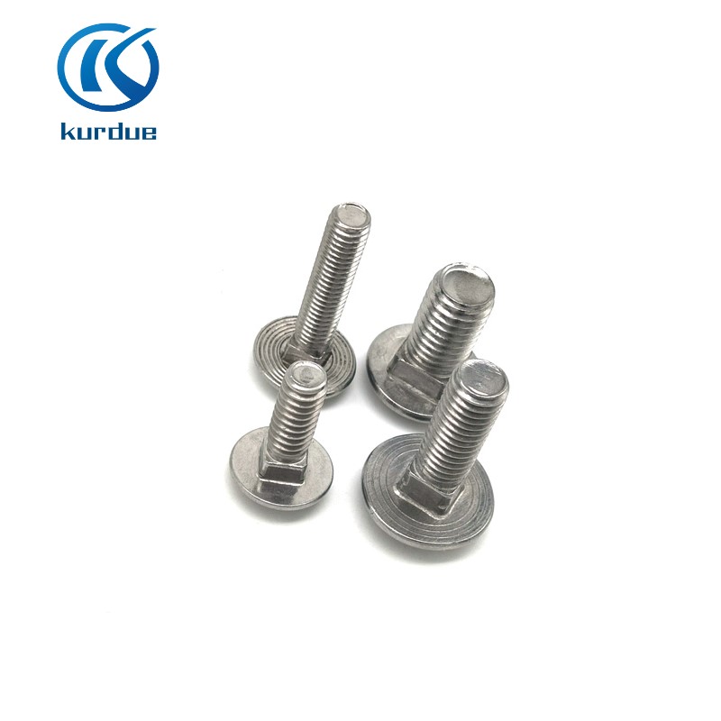 DIN603 Stainless Steel Round Mushroom Head Square Neck Carriage Bolt