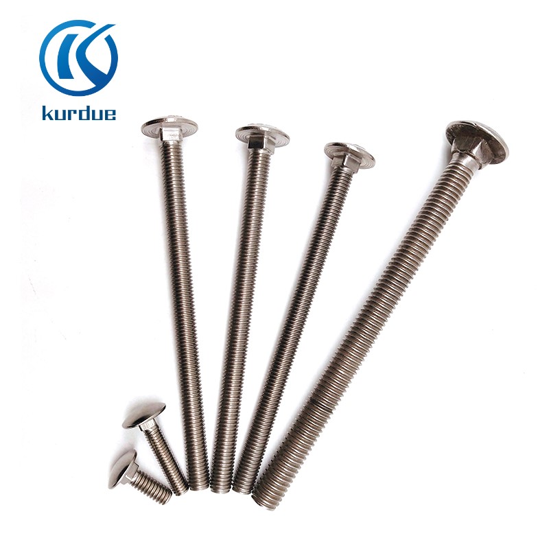 DIN603 Stainless Steel Round Mushroom Head Square Neck Carriage Bolt
