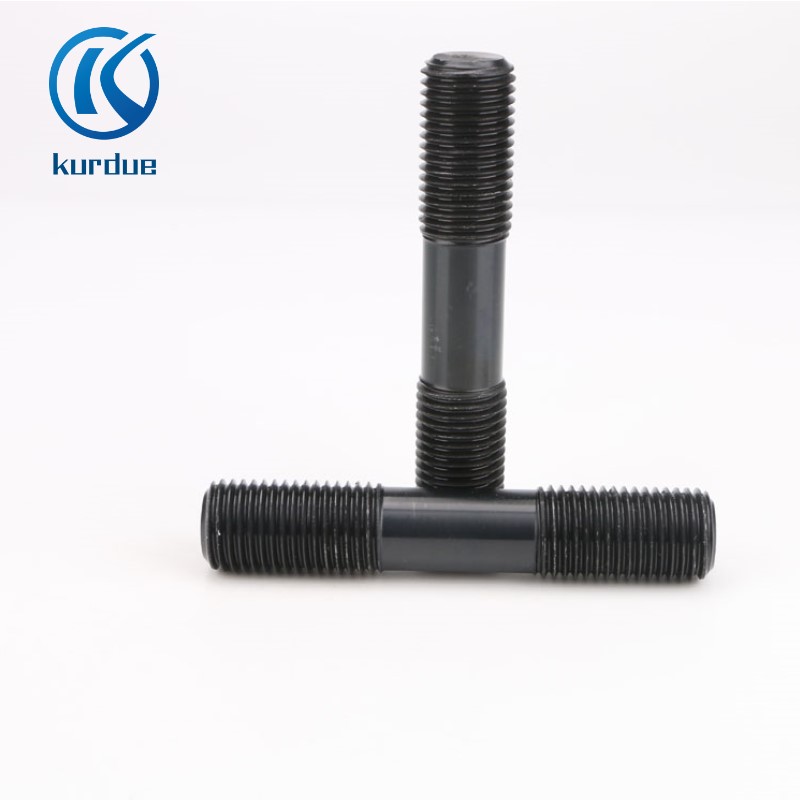 18-8 stainless steel threaded rod ends all thread stud bolt with nut and washer