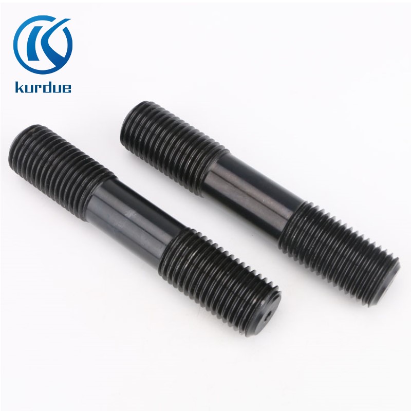 18-8 stainless steel threaded rod ends all thread stud bolt with nut and washer